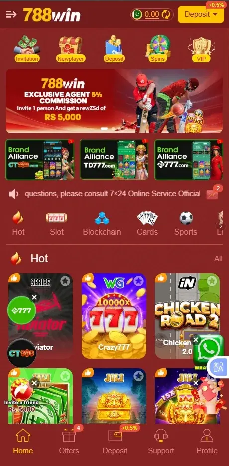 788 Win app